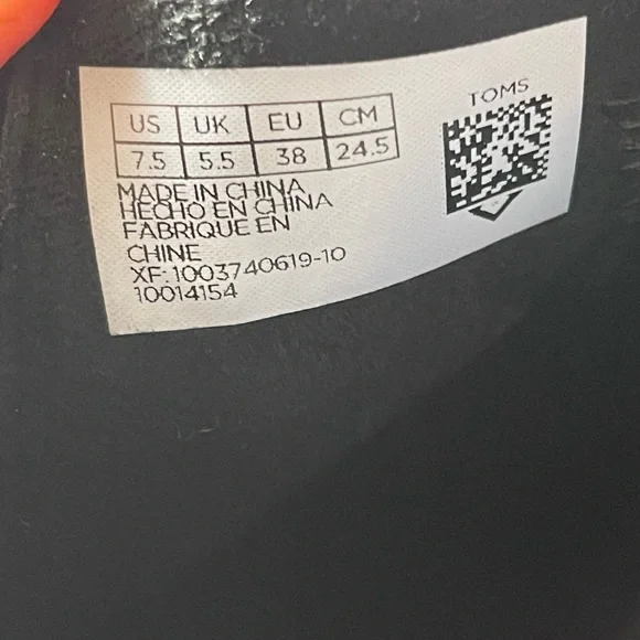 NWOT TOMS Cleo Boots 7.5 black - Picture 9 of 10